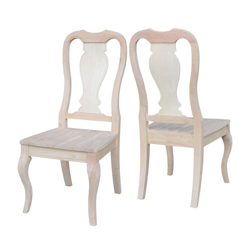 Set of Two Queen Anne Chairs