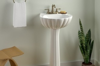 Pedestal Sinks With Towel Bar - Foter