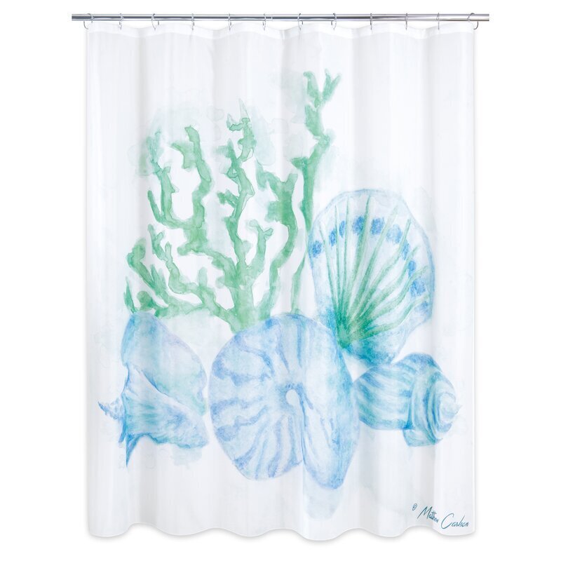 Shells and Corals Curtain