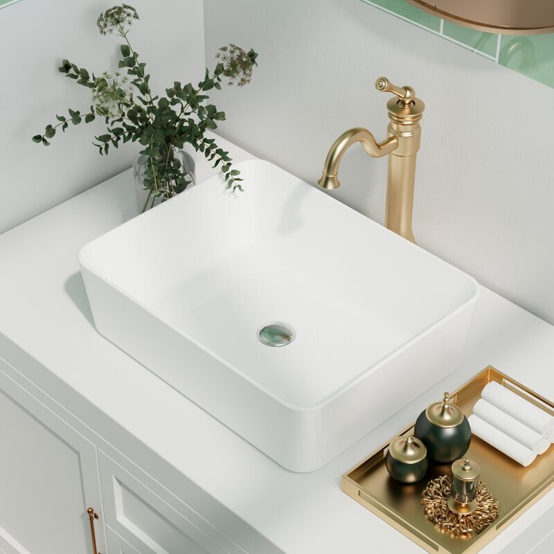 Short and Skinny Square Sink