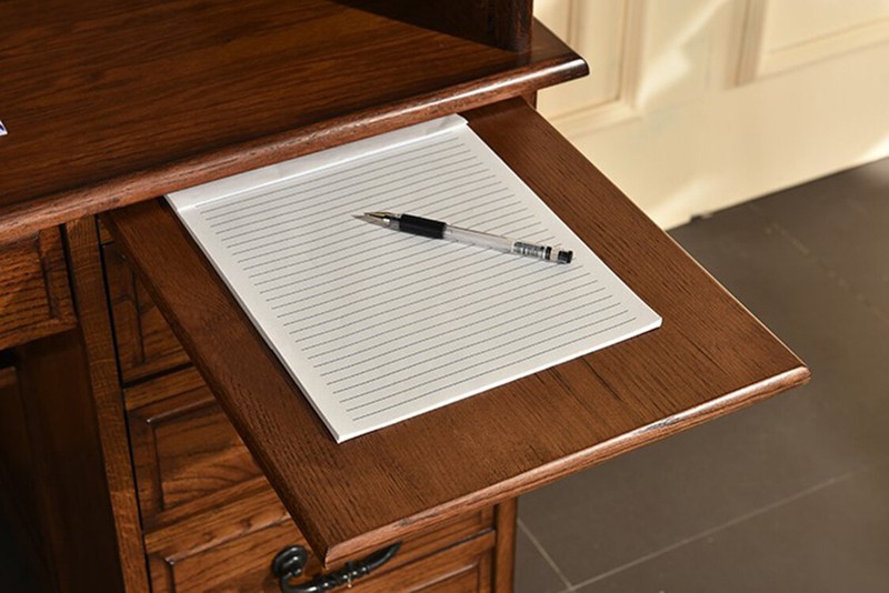Shortridge Secretary Desk with Hutch