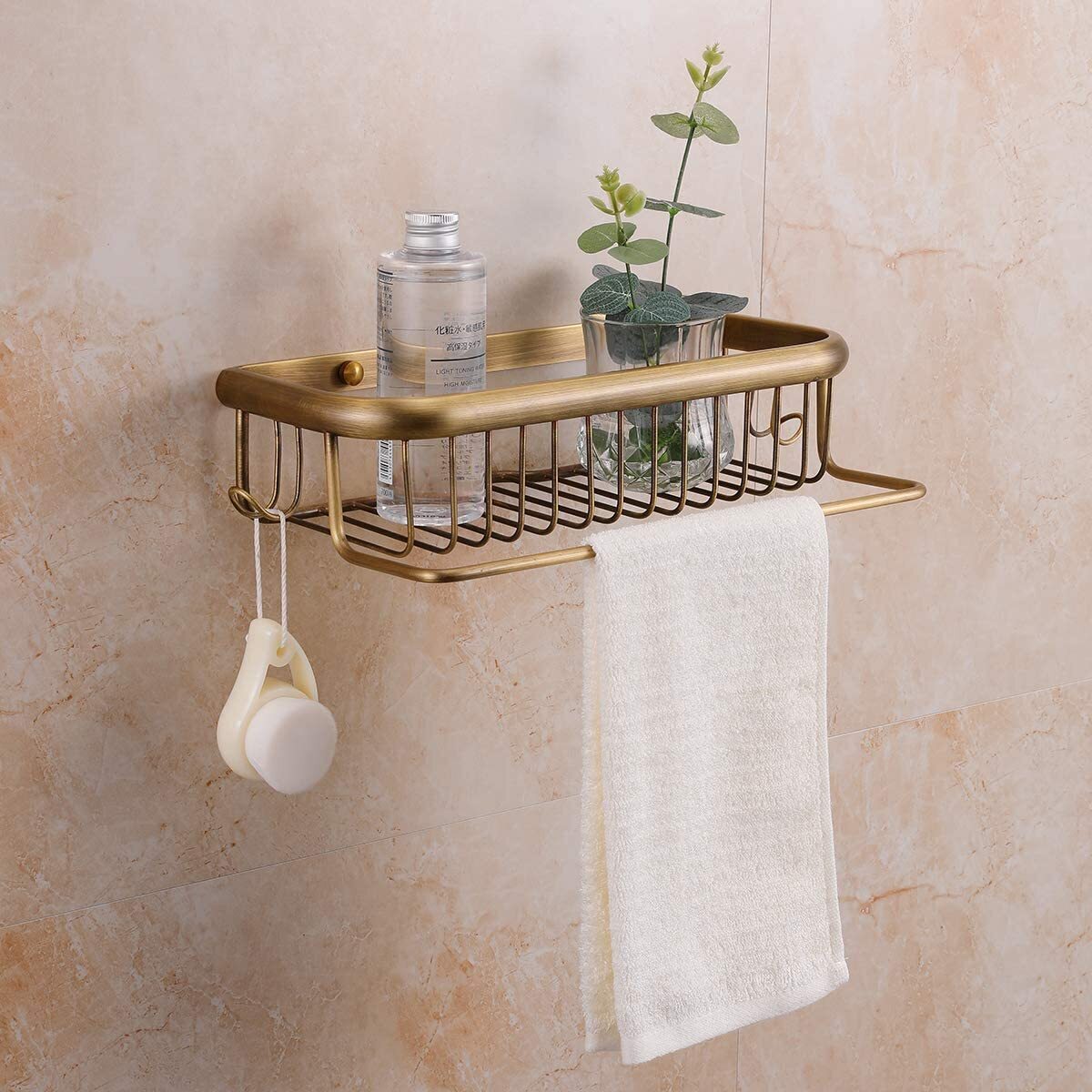 Shower Caddy with Bar