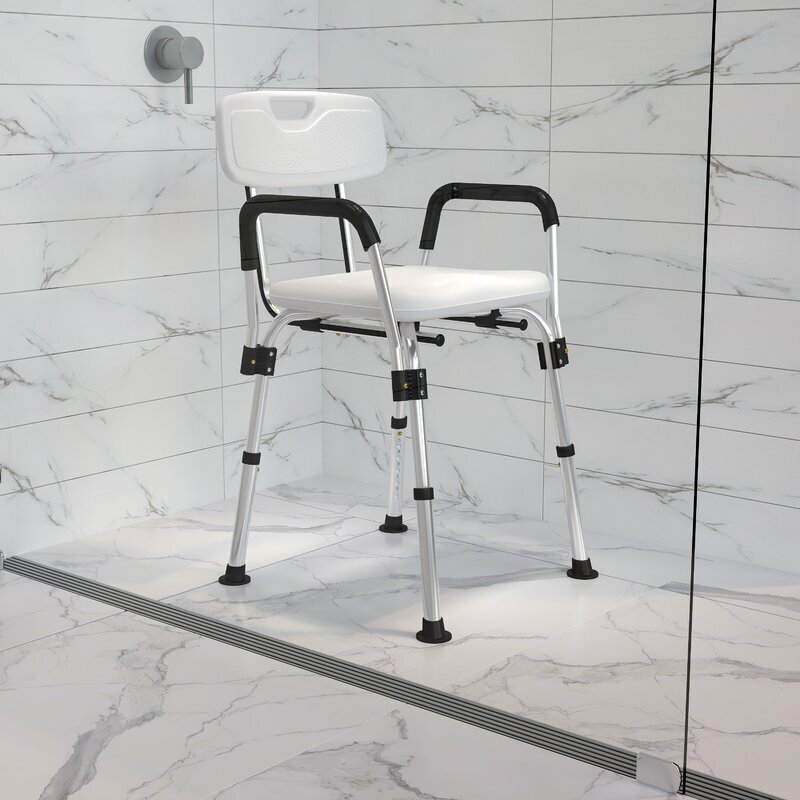Shower chair for disabled person