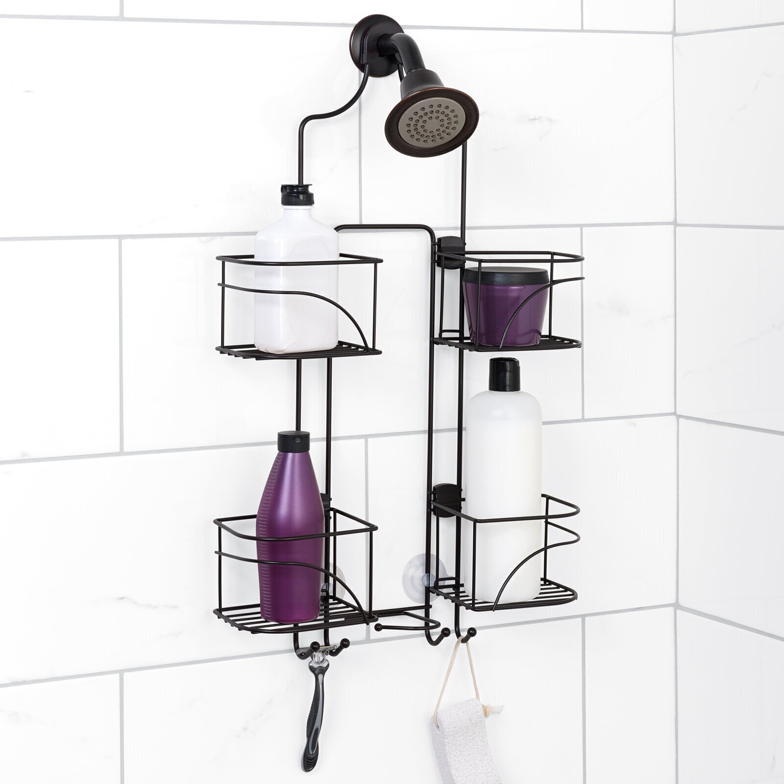 Shower Shelf Ideas For Large Households
