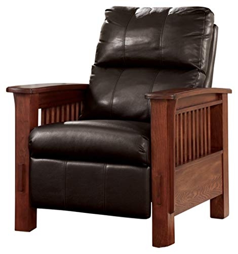 mission style push back recliner