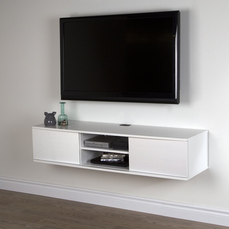 Table Under Mounted TV - Ideas on Foter