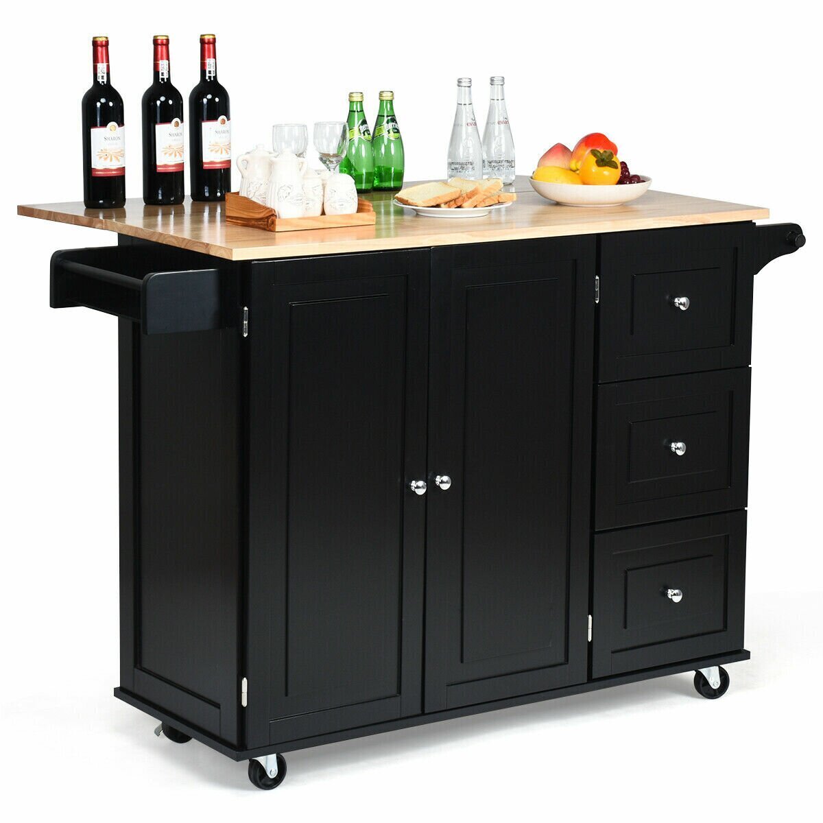 Sleek Commercial Kitchen Island for Wineries