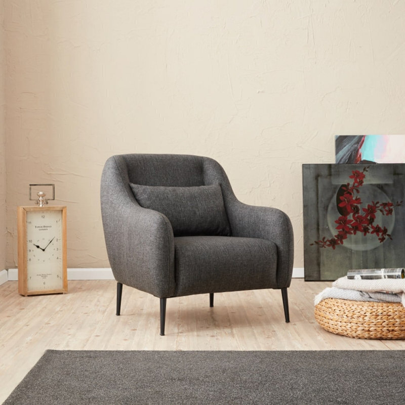 Sleek Modern Italian Sofa Armchair