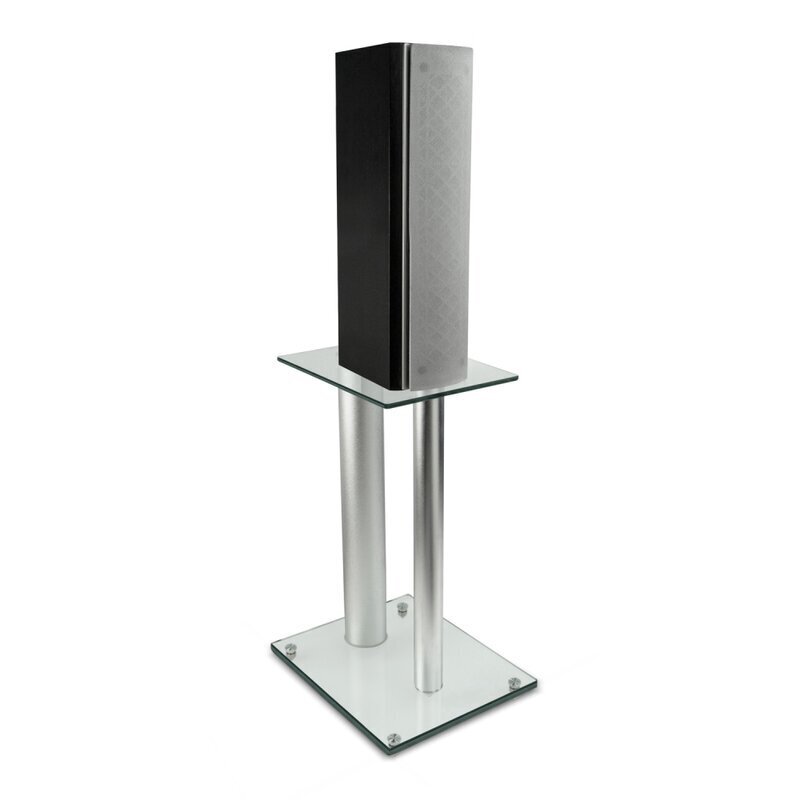 Sleek Modern Metal Speaker Stands