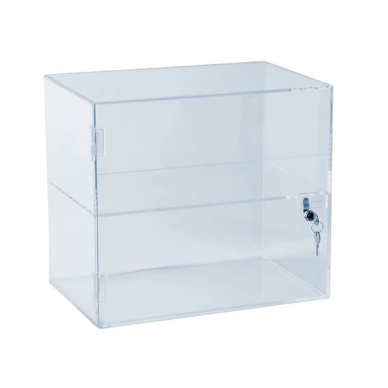 Small glass display case