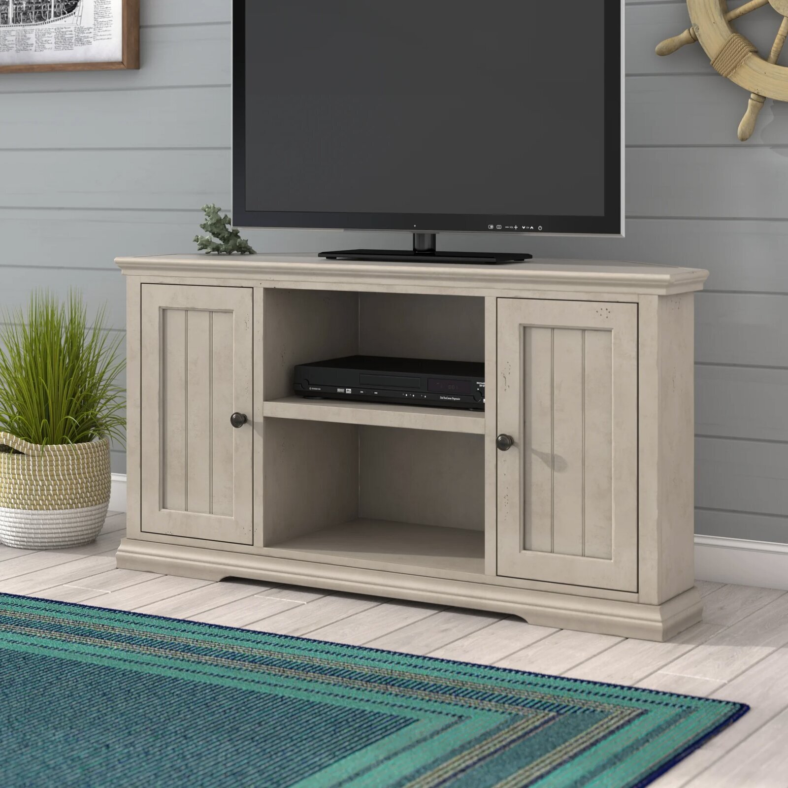 Small Solid Maple TV Stand