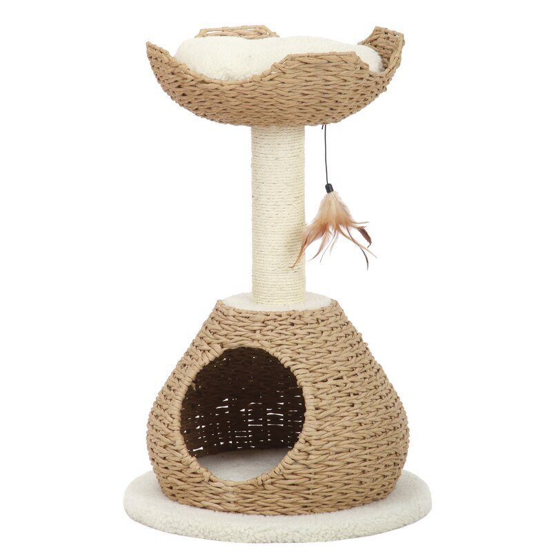 Small Tree Cat Condo With Paper Rope