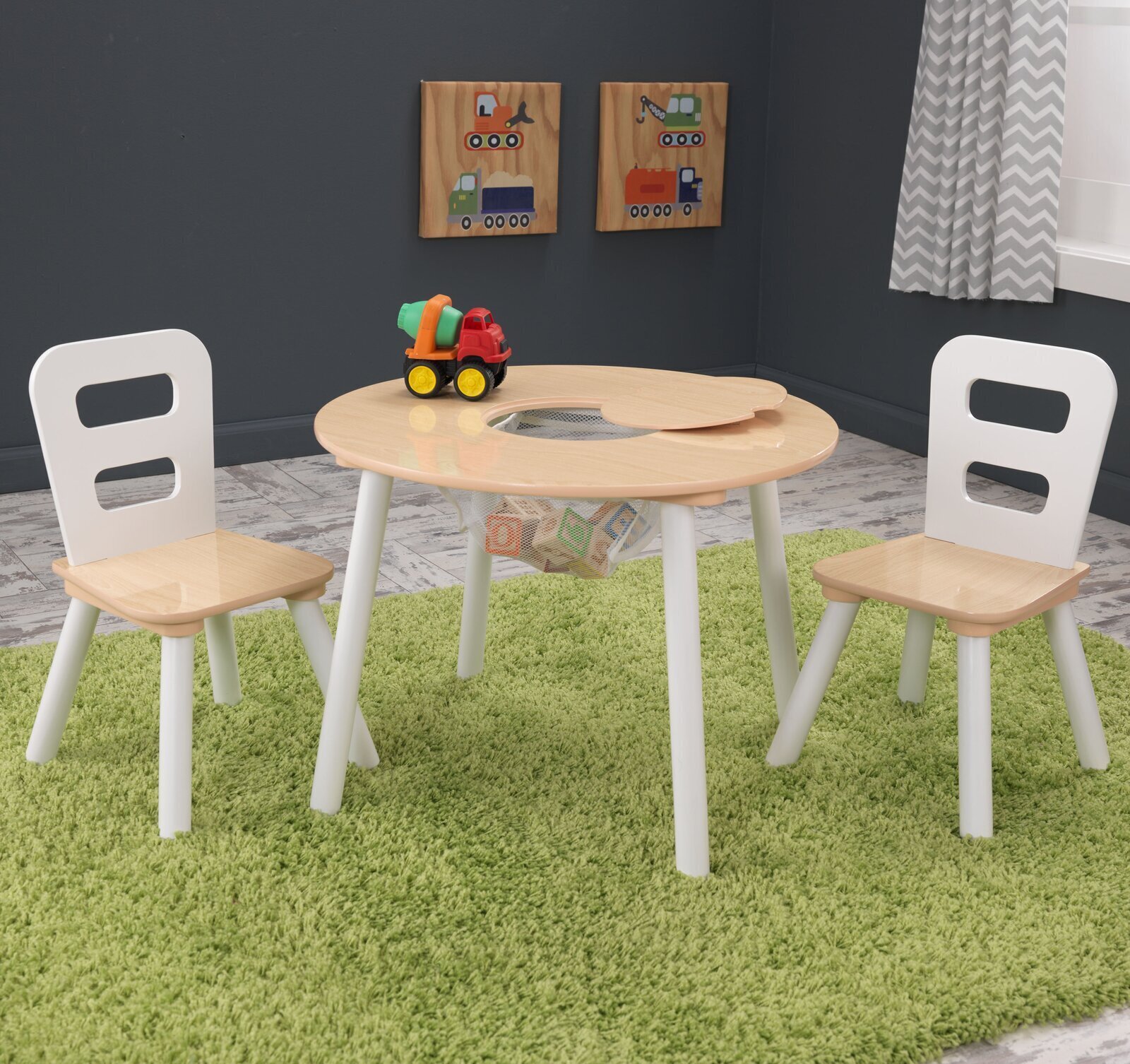 Smooth Round Kids Table for Activities