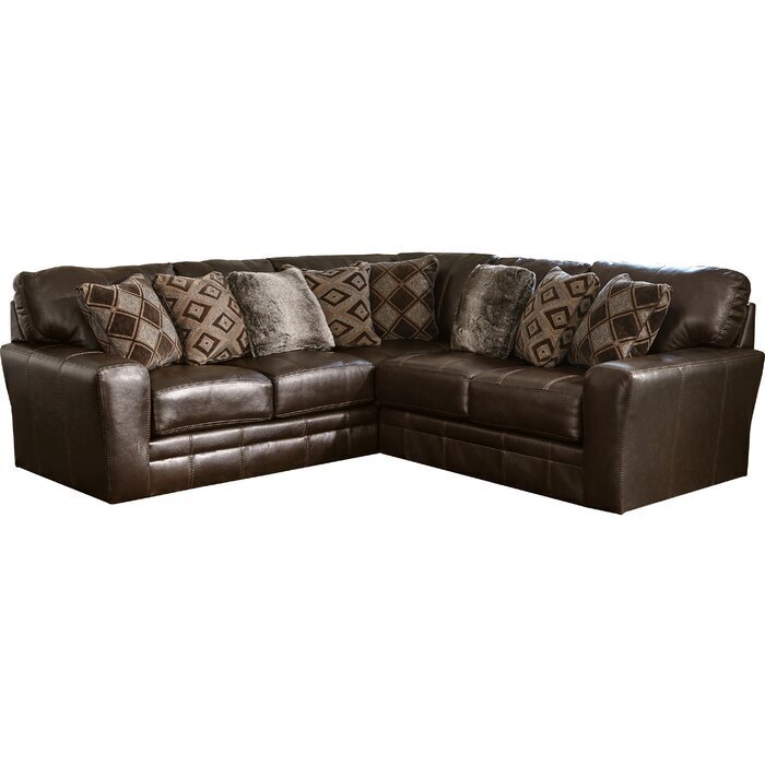 Soft Durable Leather Sectional