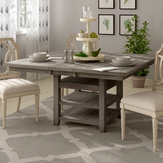 Counter Height Dining Set for 8 - Foter