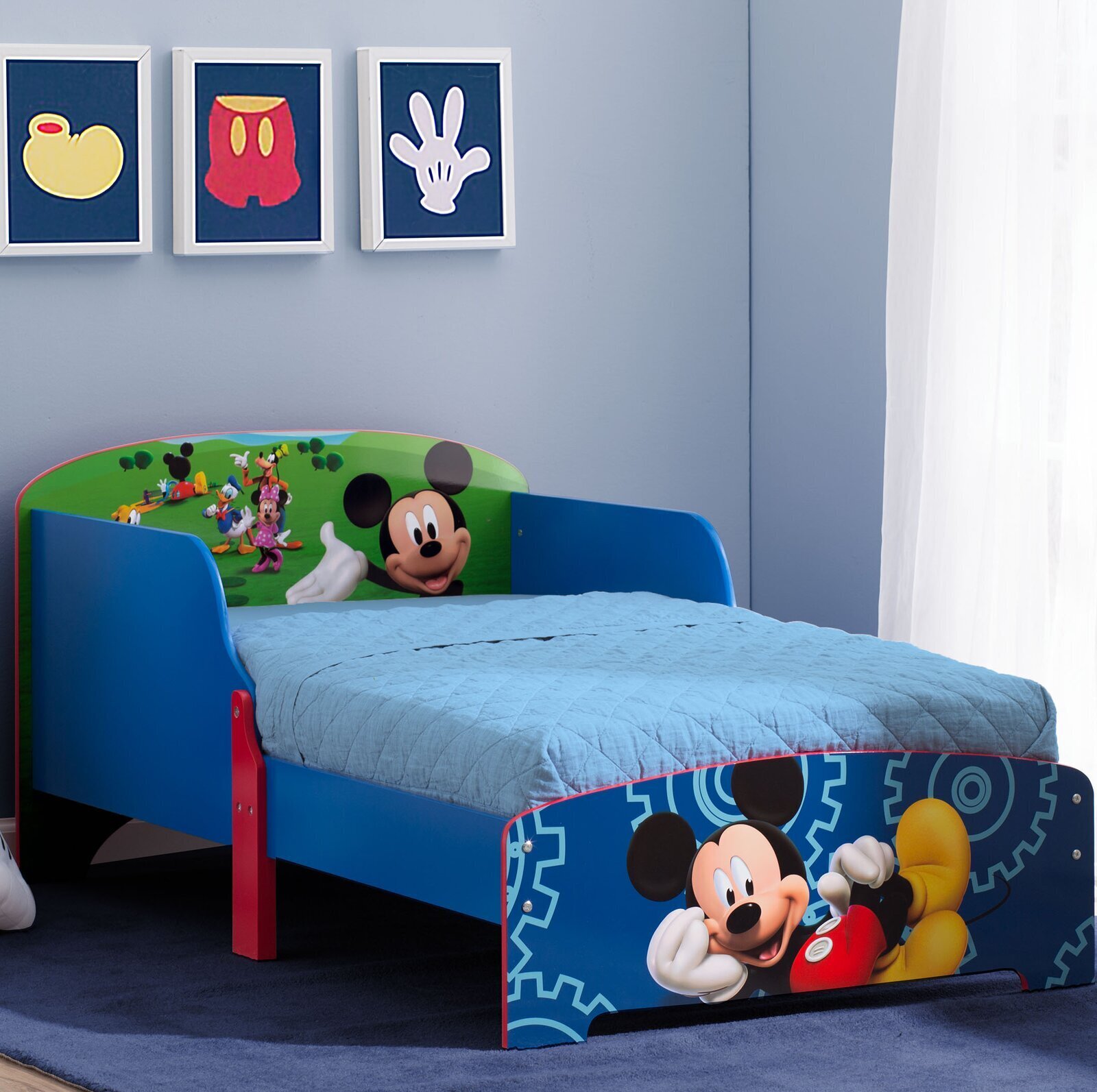 Solid Wood Toddler Walt Disney Bed