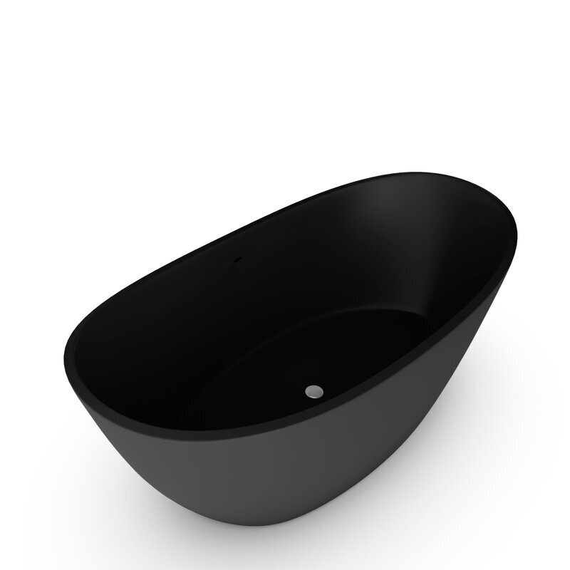 Sophisticated Black Bathtub