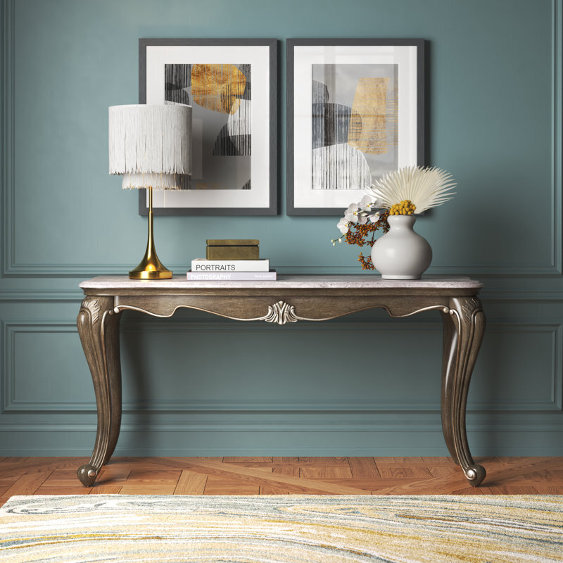 Sophisticated Queen Anne Sofa Table