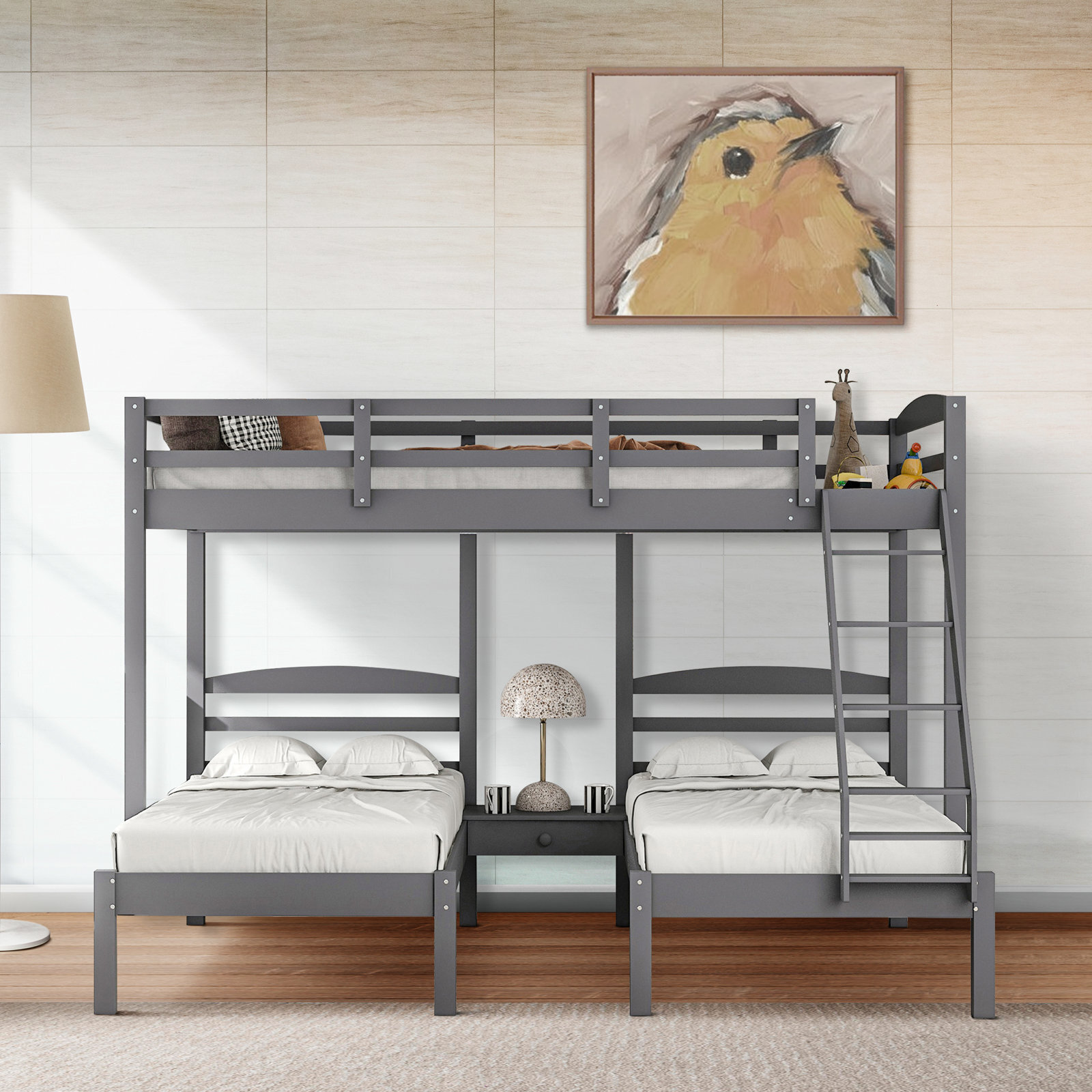Sophisticated Triple Bunk Bed