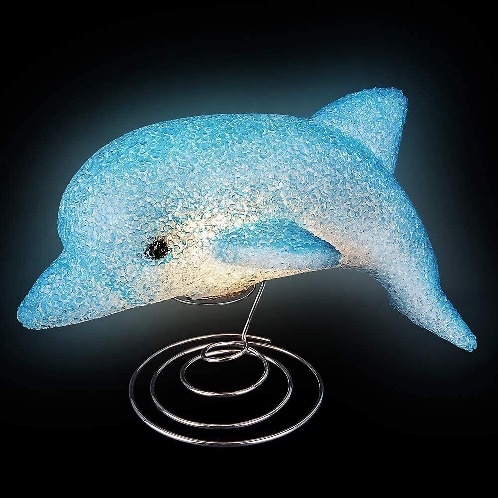 Sparkling Dolphin Lamp