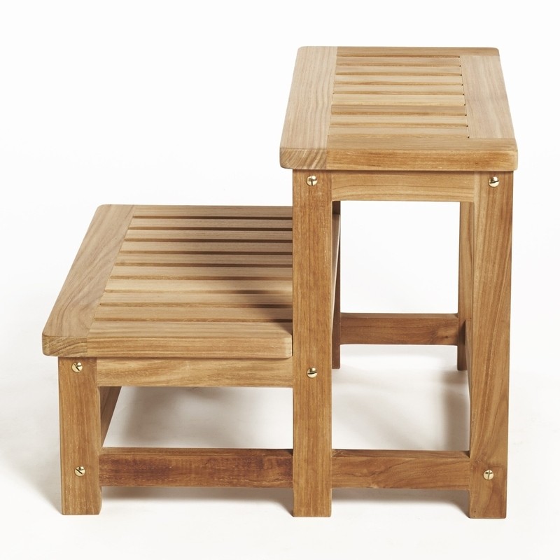 SpaTeak Hot Tub Step