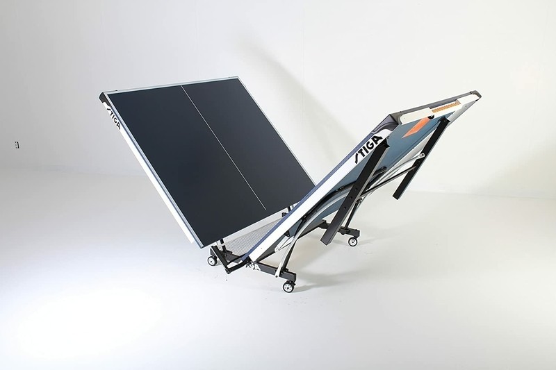 Stiga 185 Regulation Size Foldable Indoor Table Tennis Table (19mm Thick)