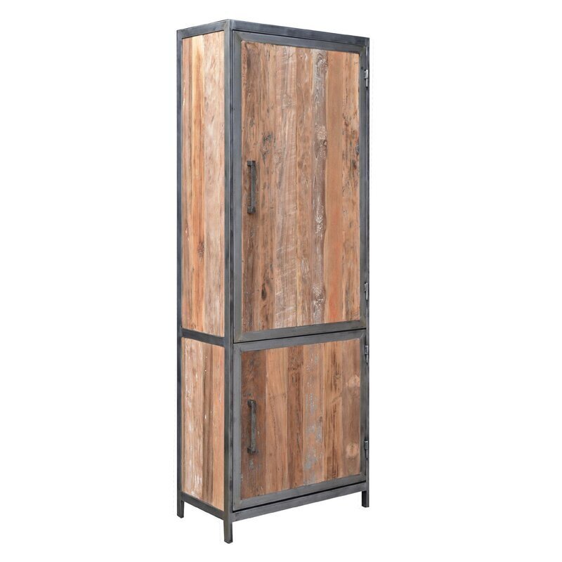 Striking Upright Teak Wood Cabinet Furniture