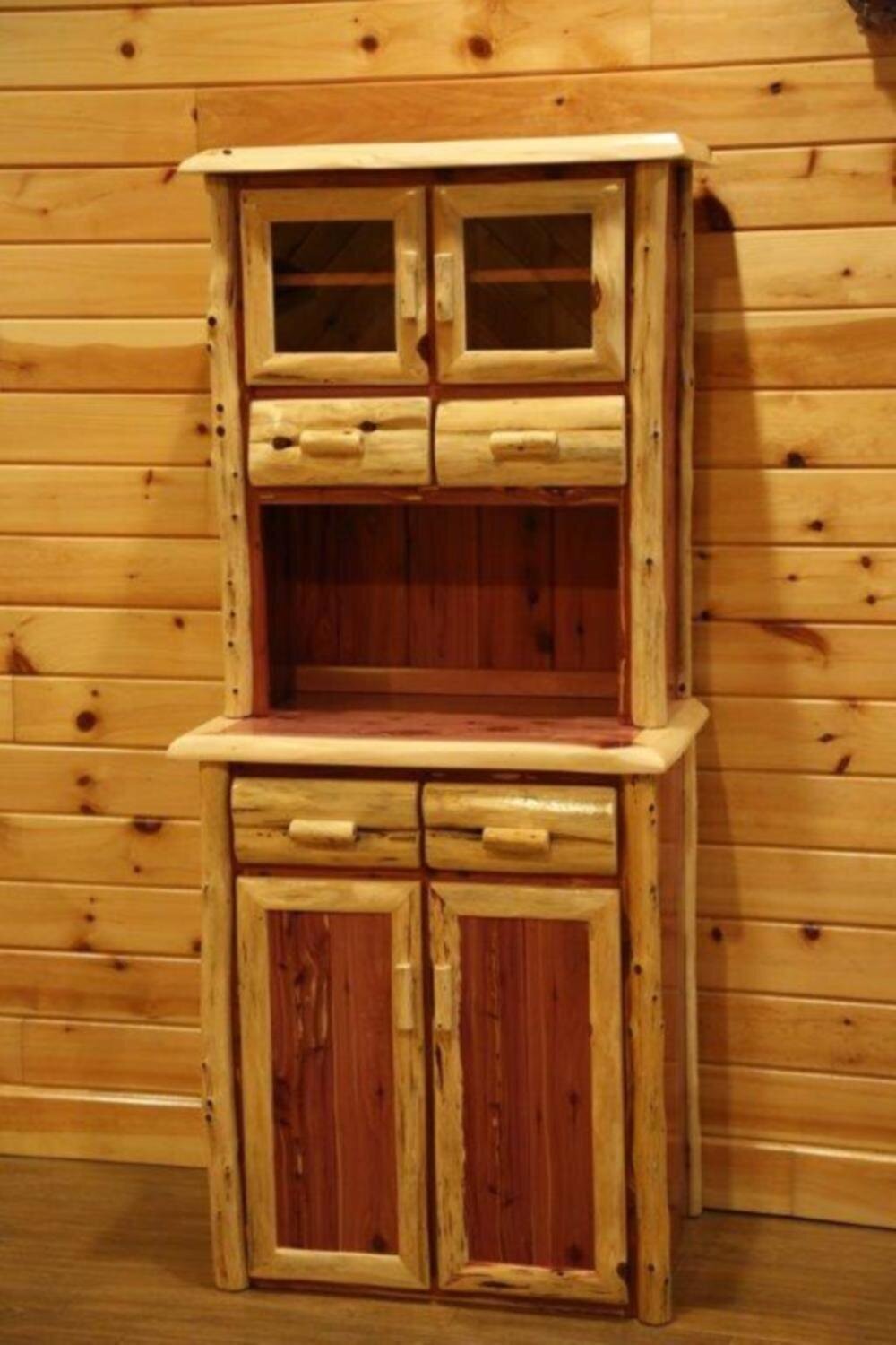 Stunning Natural Cedar Cabinets; Kitchen or Bathroom