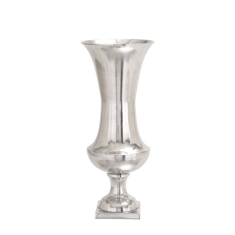 Stunning Vintage Large Silver Floor Vase