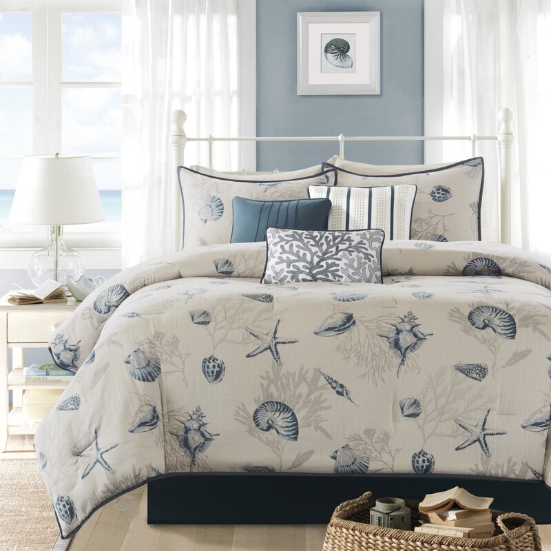 Stylish Beachy Comforter Sets King