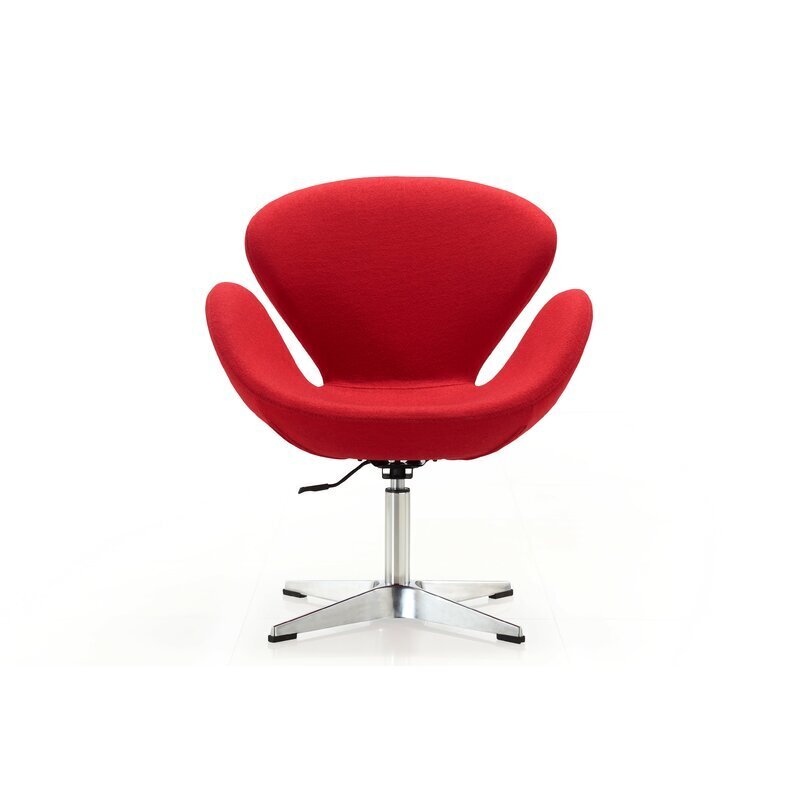 Stylish Red Swivel Chairs for Office