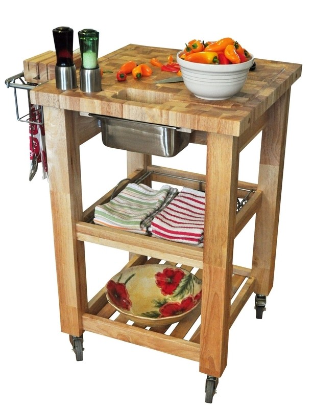 Sydney 30.5'' Wide Rolling Kitchen Cart