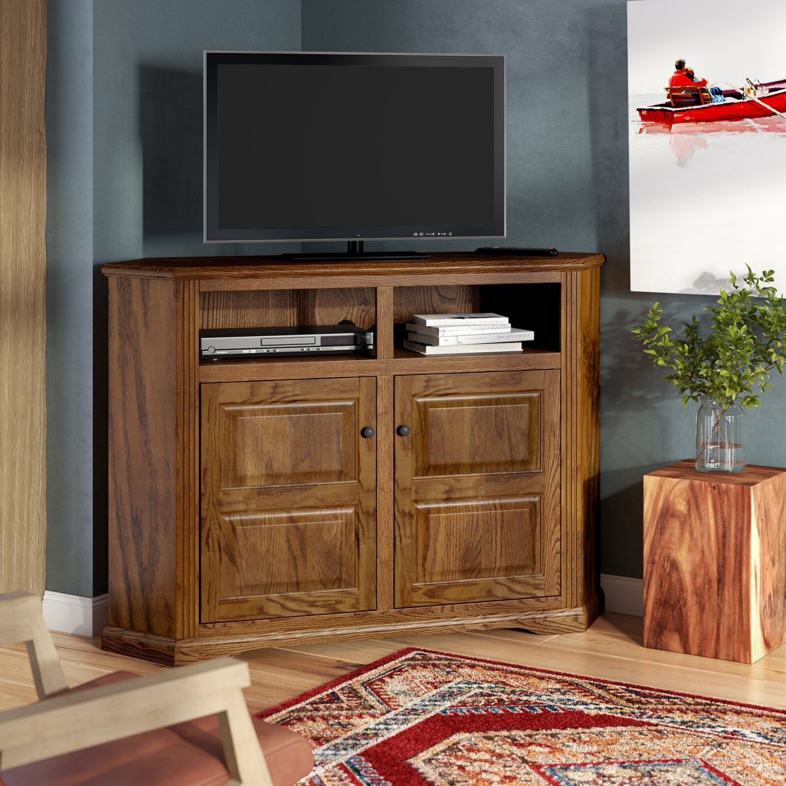 Tall Corner TV Cabinets   Ideas on Foter
