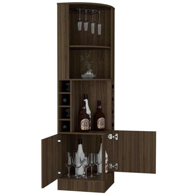 Tall Wine Cabinet for Corner