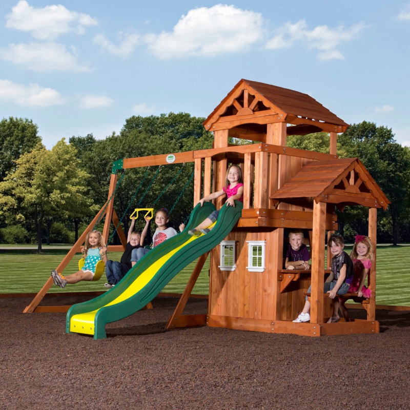 Tanglewood All Cedar Swing Set