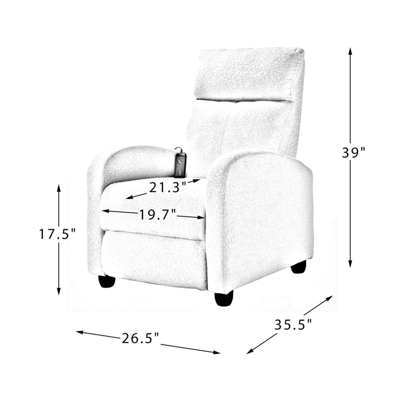 Terry 26.5'' Wide Manual Standard Recliner