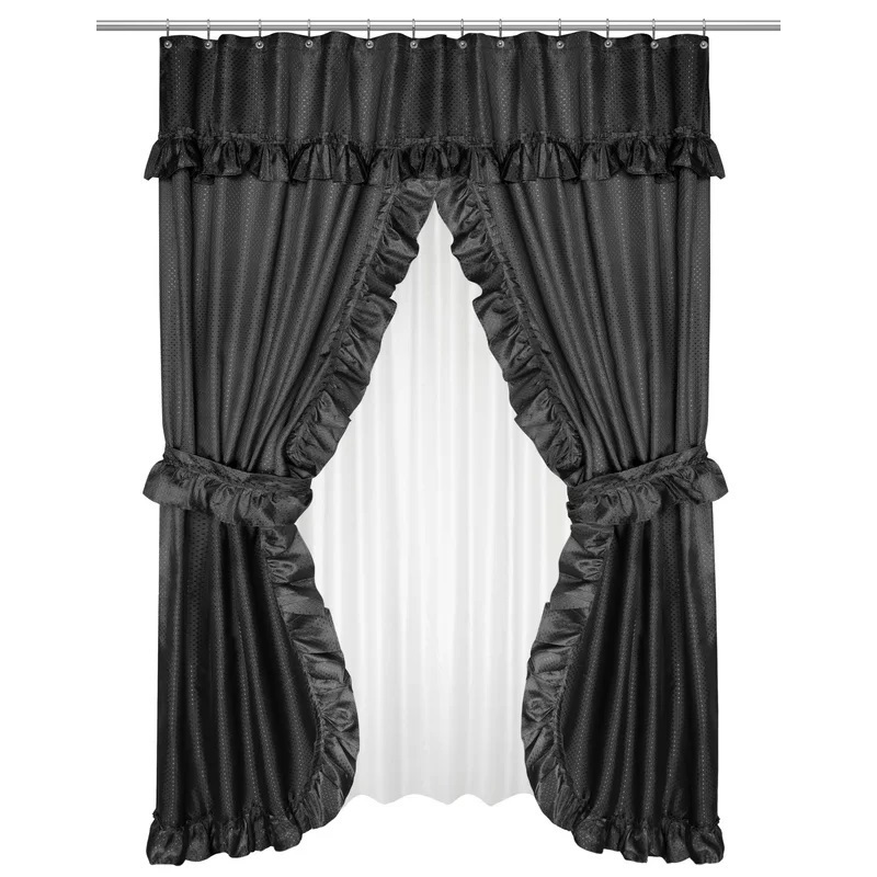 Textured Shower Curtain