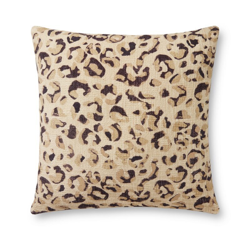 Braemore Jamil Natural Leopard Print Velvet