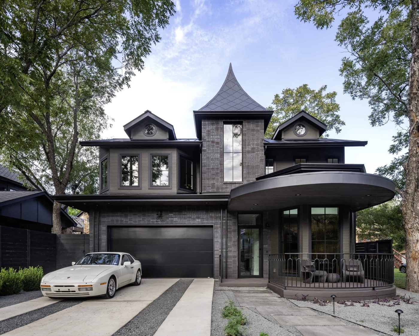 This Bold Modern Victorian Home Lets You Live Like Wednesday Addams 