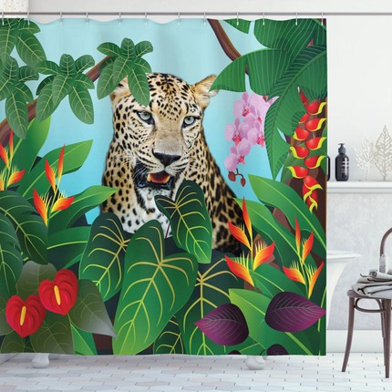 Leopard Shower Curtain - Ideas on Foter