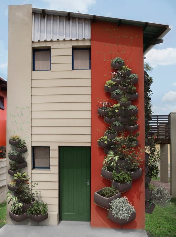 tiny house front vertical garden tiny house front vertical garden