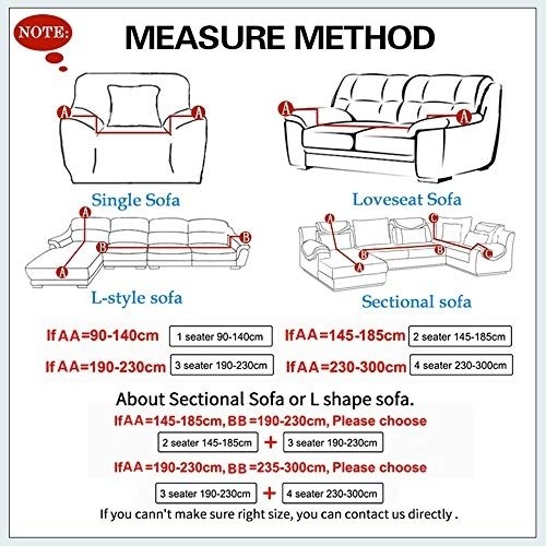 TOYOUN Stretch Sofa Cover 1 Piece Couch Cover Sofa Slipcover for 3 Cushion Couch Geometric Printed Form Fit Furniture Protector for Living Room Pets L Sectional Sofa Covers Corner Sofa Slipcover White