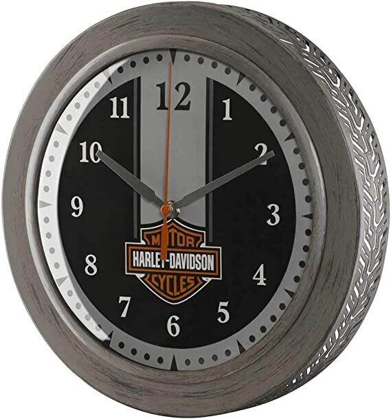 Traditional Harley Davidson Clock