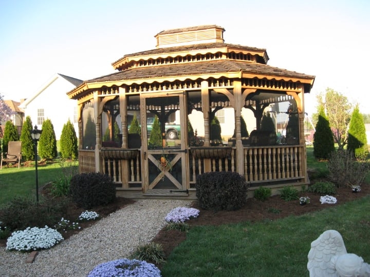 traditional tiered roof gazebo traditional tiered roof gazebo