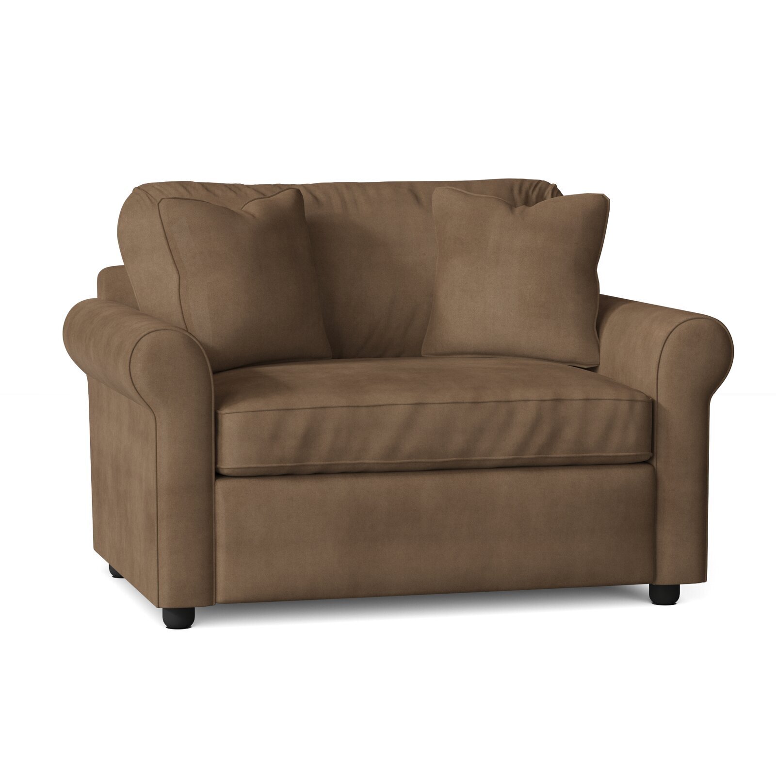 Transitional Armchair with Pull out