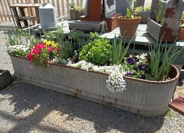Trough Flowerpot Trough Flowerpot