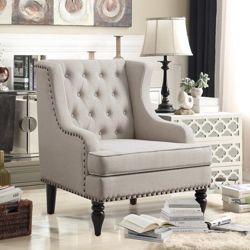 Tufted Country Armchair