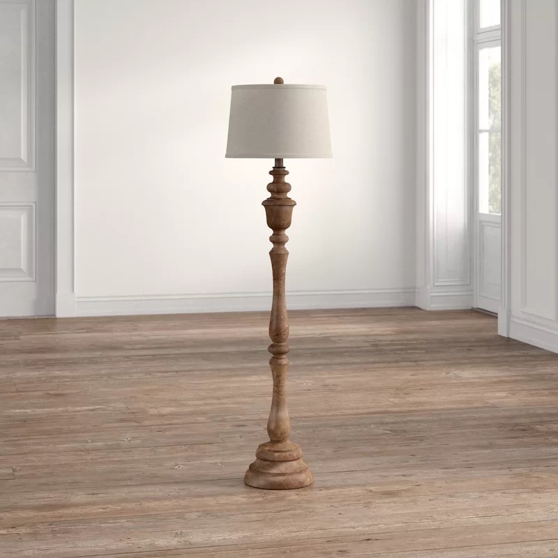 Turned Floor Lamp