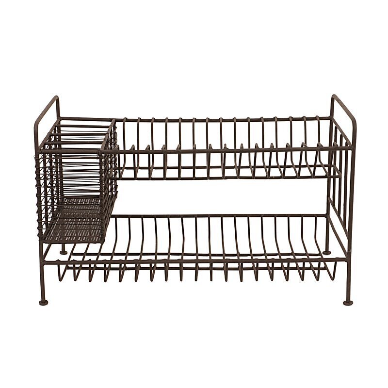 Two Tier Cast Iron Dish Rack
