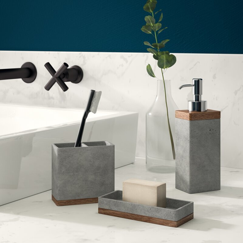 Two toned Stone Bathroom Accessories